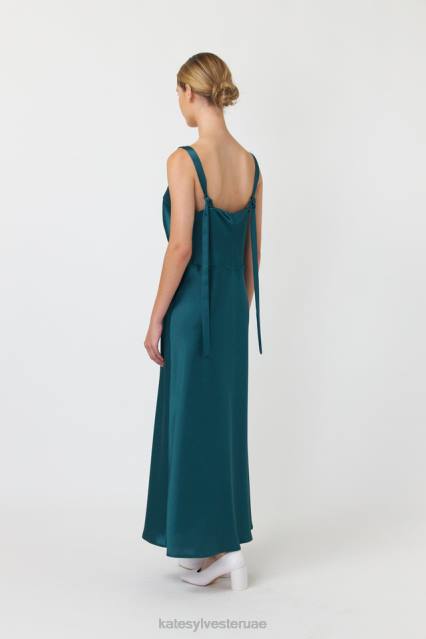 نحيف فستان فاي زلة Kate Sylvester ملابس 022R118 زمرد