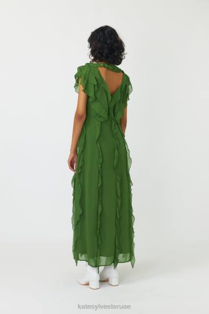 نحيف فستان ماكسي برانا Kate Sylvester ملابس 022R120 عشب