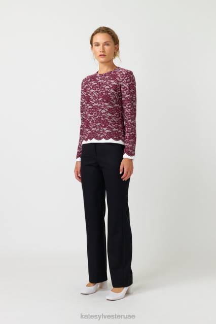 نحيف أعلى تينا Kate Sylvester ملابس 022R160 وظيفة محترمة