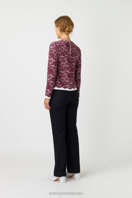 نحيف أعلى تينا Kate Sylvester ملابس 022R160 وظيفة محترمة