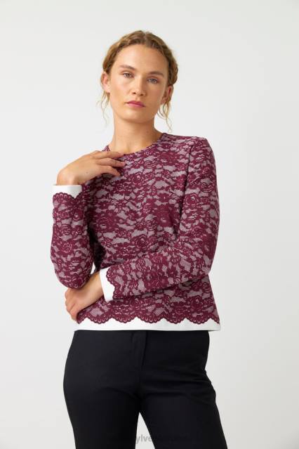 نحيف أعلى تينا Kate Sylvester ملابس 022R160 وظيفة محترمة