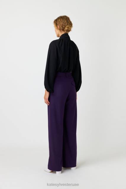 نحيف بلوزة مارسيل Kate Sylvester ملابس 022R170 أسود