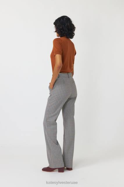 نحيف مولي أعلى Kate Sylvester ملابس 022R174 التبغ