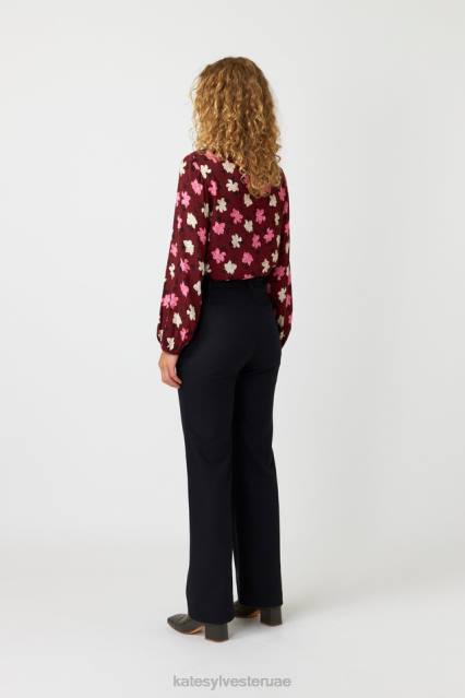 نحيف ماغنوليا أعلى Kate Sylvester ملابس 022R195 إسبرسو