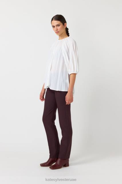 نحيف نينا توب Kate Sylvester ملابس 022R200 أبيض