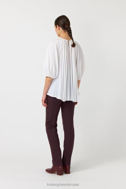 نحيف نينا توب Kate Sylvester ملابس 022R200 أبيض
