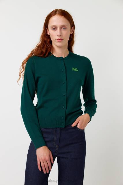 نحيف سترة بولي Kate Sylvester ملابس 022R221 غابة