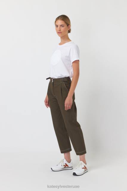 نحيف بنطلون فائدة Kate Sylvester ملابس 022R256 زيتون