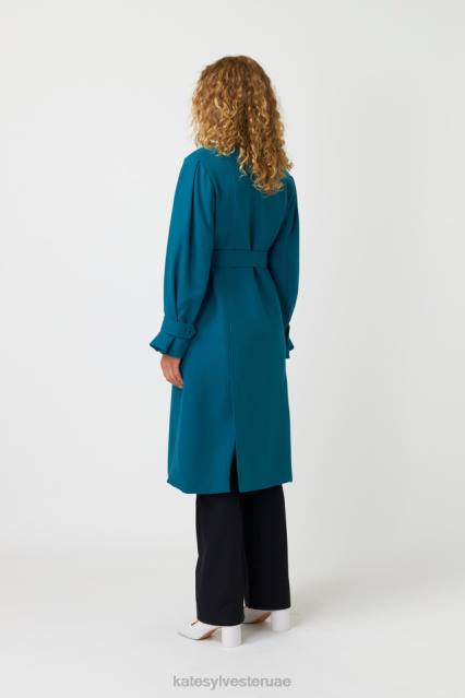 نحيف خندق ناتاليا Kate Sylvester ملابس 022R268 الفيروز