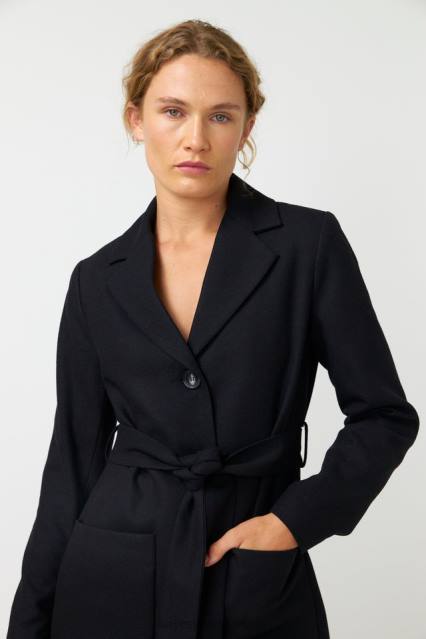 نحيف معطف مارلين Kate Sylvester ملابس 022R274 أسود