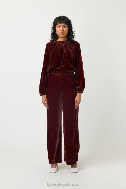 نحيف فيفا توب Kate Sylvester ملابس 022R40 إسبرسو