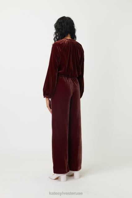نحيف فيفا توب Kate Sylvester ملابس 022R40 إسبرسو