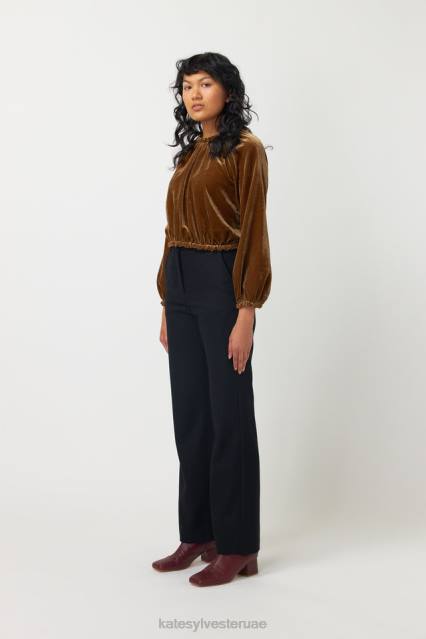 نحيف فيفا توب Kate Sylvester ملابس 022R52 ذهب