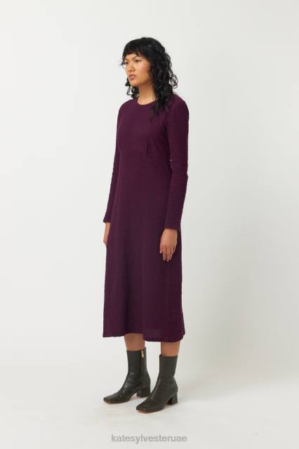 نحيف فستان مجعد Kate Sylvester ملابس 022R53 بوردو