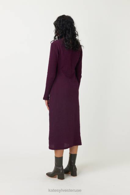 نحيف فستان مجعد Kate Sylvester ملابس 022R53 بوردو