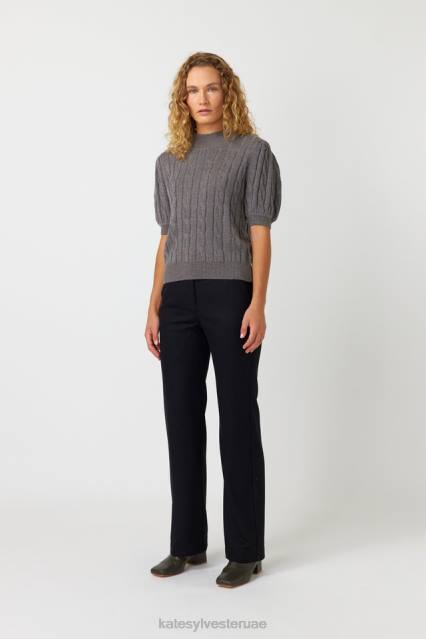 نحيف لوسيندا أعلى Kate Sylvester ملابس 022R61 دخان