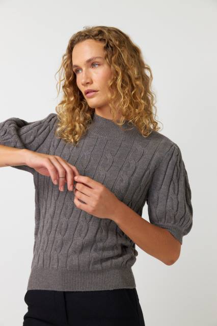 نحيف لوسيندا أعلى Kate Sylvester ملابس 022R61 دخان