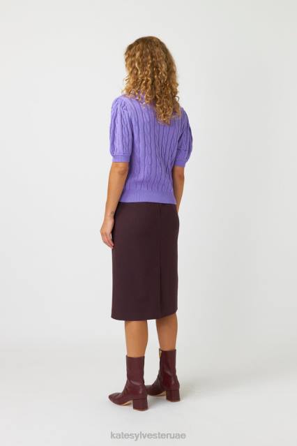 نحيف لوسيندا أعلى Kate Sylvester ملابس 022R63 أرجواني
