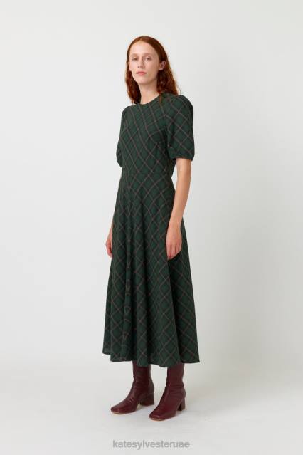 نحيف فستان منقوش Kate Sylvester ملابس 022R92 غابة